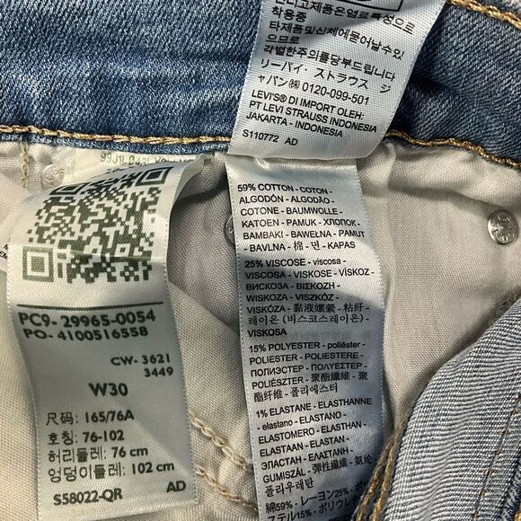 LEVI’S Mid Length Jean Shorts - Picture 5 of 5